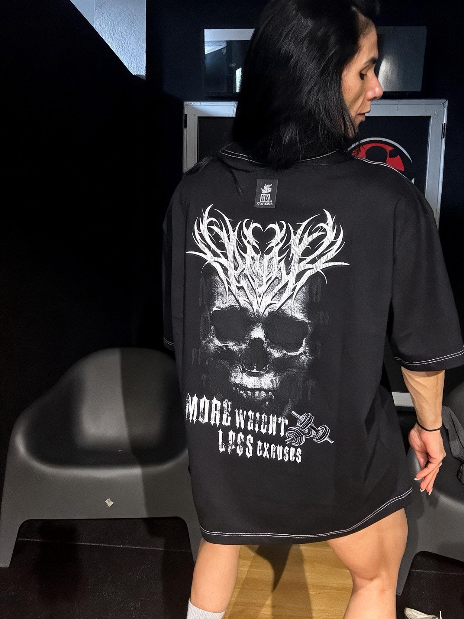 Oversized More Less (BLACK)